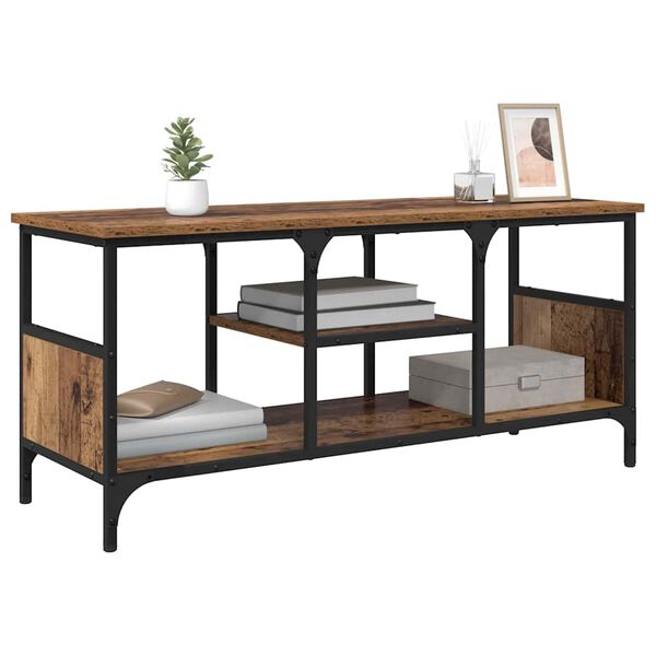 vidaXL Televizn&iacute; skř&iacute;ň Star&eacute; dřevo 100 x 35 x 45 cm