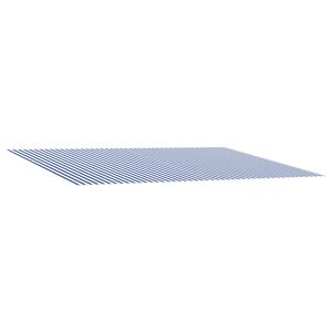 vidaXL N&aacute;hradn&iacute; l&aacute;tka na mark&yacute;zu Modr&aacute; a b&iacute;l&aacute; 350 x 250 cm Polyester