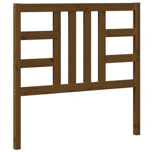 vidaXL Čelo postele medově hněd&eacute; 106 x 4 x 100 cm masivn&iacute; borovice