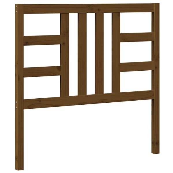 vidaXL Čelo postele medově hněd&eacute; 106 x 4 x 100 cm masivn&iacute; borovice