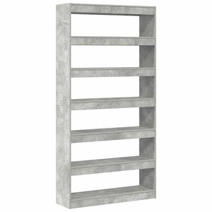 vidaXL Knihovna 6 &uacute;rovn&iacute; 100 x 30 x 198 cm Kompozitn&iacute; dřevo