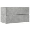 vidaXL Koupelnov&aacute; z&aacute;věsn&aacute; skř&iacute;ňka betonově &scaron;ed&aacute; 80x38,5x45 cm kompozit