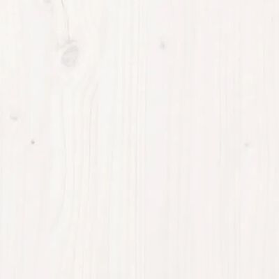 vidaXL Příborník bílý 100 x 40 x 75 cm masivní borové dřevo