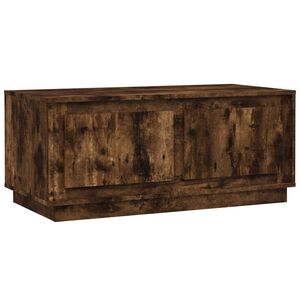 vidaXL Konferenčn&iacute; stolek kouřov&yacute; dub 102x50x44 cm kompozitn&iacute; dřevo