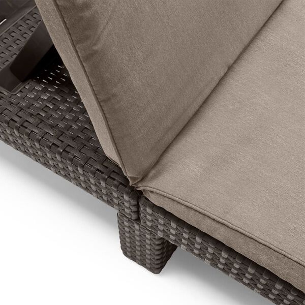 Keter Zahradn&iacute; leh&aacute;tko s podu&scaron;kou Daytona hněd&eacute;