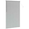 vidaXL Žaluziov&eacute; rolety Stř&iacute;brn&aacute; 220 x 135 cm Hlin&iacute;k