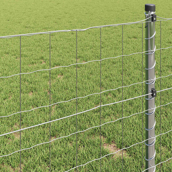 vidaXL Euro plot 0,4 x 50 m Železo potažené PVC