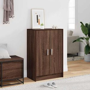 vidaXL Botn&iacute;k hněd&yacute; dub 60 x 35 x 92 cm kompozitn&iacute; dřevo