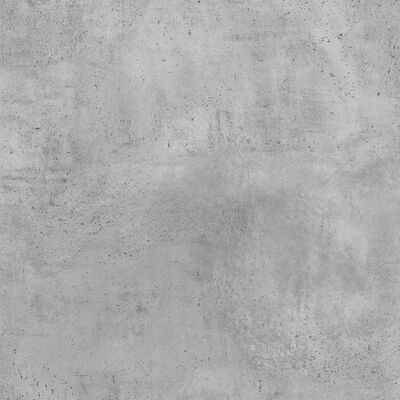 vidaXL Úložný box na LP desky betonově šedý 71 x 34 x 36 cm kompozit
