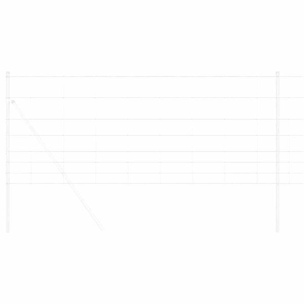 vidaXL Divok&yacute; plot Horkovzdu&scaron;n&eacute; pozinkovan&eacute; 1000 x 100 x 0,18 cm