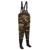 vidaXL Hrub&eacute; waders s botami Polyester s PVC potahem Velikost 39
