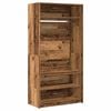 vidaXL &Scaron;atn&iacute; skř&iacute;ň old wood 100 x 50 x 200 cm kompozitn&iacute; dřevo