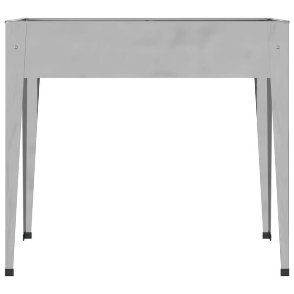 vidaXL Zahradní truhlík 100,5 x 40,5 x 90 cm pozinkovaná ocel