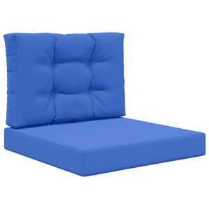 vidaXL Venkovn&iacute; pol&scaron;t&aacute;ř na pohovku 2 pcs Kr&aacute;lovsk&aacute; modr&aacute; Polyester