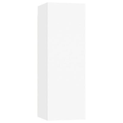 vidaXL TV stolky 2 ks bílé 30,5 x 30 x 90 cm dřevotříska