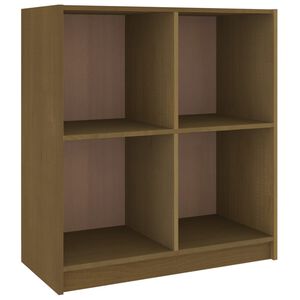 vidaXL Př&iacute;born&iacute;k medově hněd&yacute; 70 x 33 x 76 cm masivn&iacute; borov&eacute; dřevo