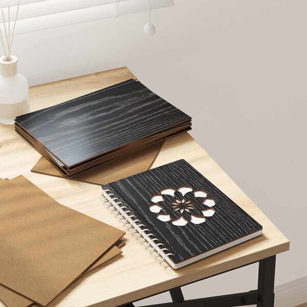 vidaXL Dekoračn&iacute; panely 150 pcs Čern&yacute; dub 21 x 30 x 0,27 cm