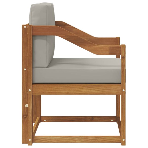 vidaXL Venkovn&iacute; pohovka Masivn&iacute; ak&aacute;ciov&eacute; dřevo a polyester