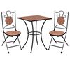 vidaXL 3d&iacute;ln&yacute; mozaikov&yacute; bistro set keramick&yacute; terakotov&yacute;