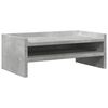 vidaXL Stojan na monitor betonově &scaron;ed&yacute; 42x24x16 cm kompozitn&iacute; dřevo