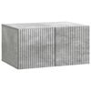 vidaXL N&aacute;stěnn&aacute; TV skř&iacute;ň N&aacute;stěnn&yacute; Betonově &scaron;ed&aacute; 59,5 x 41 x 30 cm