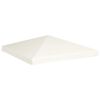 vidaXL Náhradní střecha na altán 310 g/m² 3 x 3 m krémově bílá