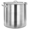vidaXL Hrnec na pol&eacute;vku 50 l 40 x 40 cm nerezov&aacute; ocel