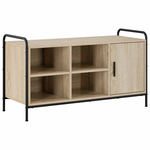 vidaXL Skř&iacute;ň na obuv 100 x 39,5 x 55,5 cm Kompozitn&iacute; dřevo Dub sonoma