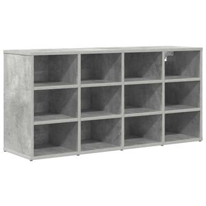vidaXL Skř&iacute;ň na obuv 103 x 30 x 51 cm Kompozitn&iacute; dřevo Betonově &scaron;ed&aacute;