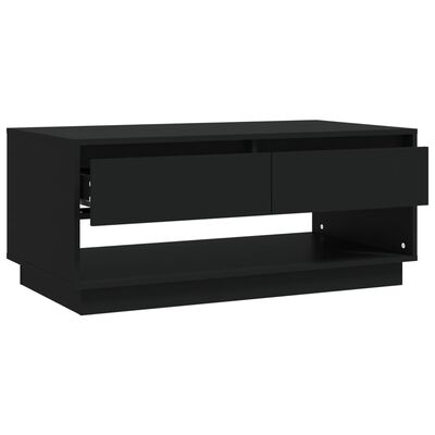vidaXL Konferenční stolek černý 102,5 x 55 x 44 cm dřevotříska