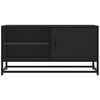 vidaXL TV skř&iacute;ňka čern&aacute; 80 x 34,5 x 40 cm kompozitn&iacute; dřevo a kov