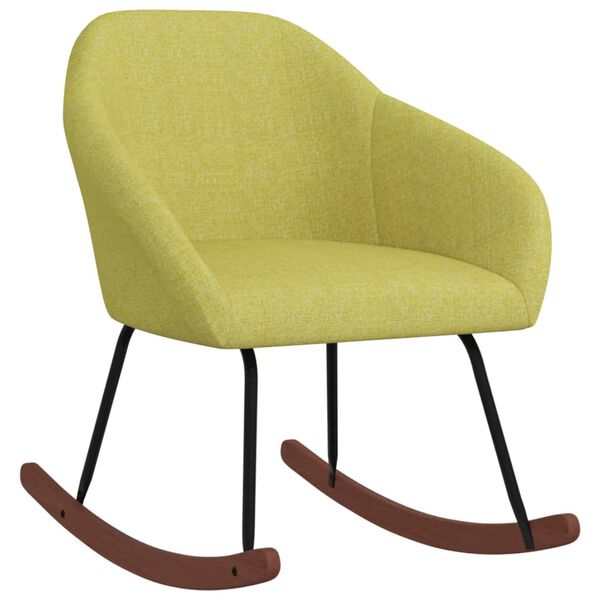 vidaXL Houpac&iacute; křeslo zelen&eacute; textil