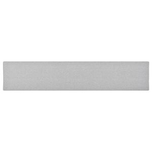 vidaXL Běhoun světle &scaron;ed&yacute; 80 x 400 cm