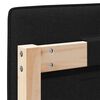 vidaXL Čalouněn&eacute; čelo postele s čelo Hněd&aacute; a čern&aacute; 200 cm