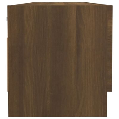 vidaXL Šatní skříň hnědý dub 100 x 32,5 x 35 cm kompozitní dřevo