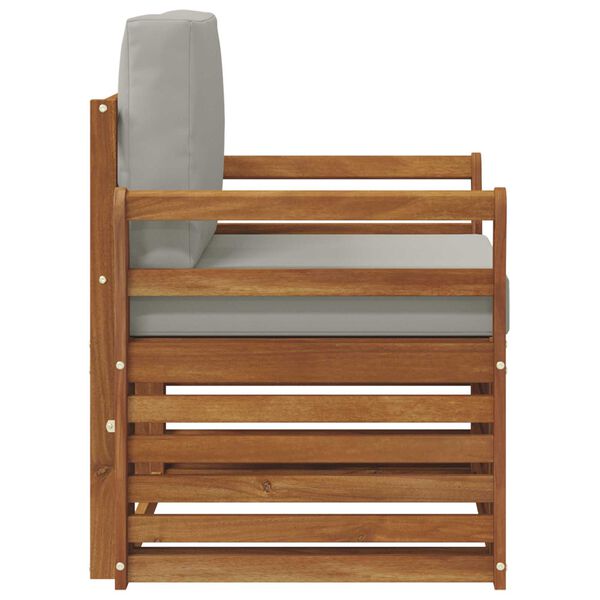 vidaXL Venkovn&iacute; pohovkov&aacute; souprava Př&iacute;rodn&iacute; 75,5 x 63 x 73 cm