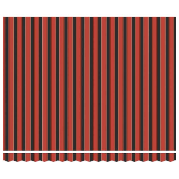 vidaXL Budsorovateln&eacute; zastře&scaron;en&iacute; Oranžov&aacute; a Čern&aacute; 400 &times; 300 cm