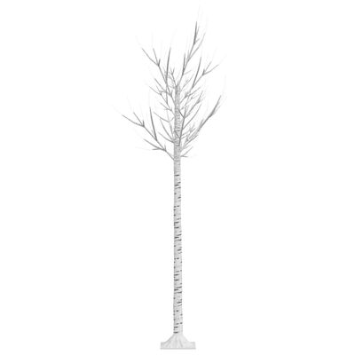 vidaXL Vánoční stromek 180 teplých bílých LED 1,8 m vrba dovnitř i ven