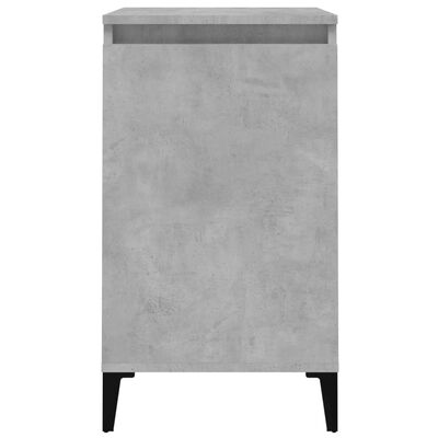 vidaXL Noční stolek betonově šedý 40 x 35 x 70 cm kompozitní dřevo