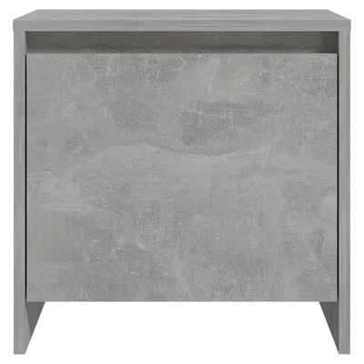 vidaXL Noční stolek betonově šedý 45 x 34 x 44,5 cm dřevotříska