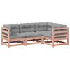 vidaXL 4d&iacute;ln&aacute; zahradn&iacute; sedac&iacute; souprava s podu&scaron;kami masivn&iacute; douglaska