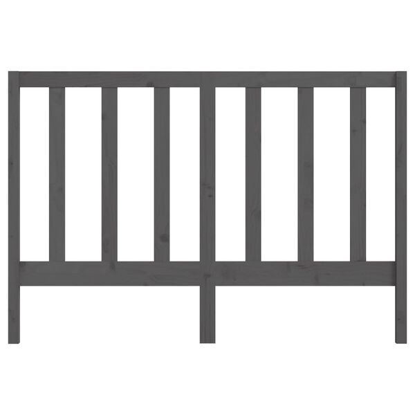 vidaXL Čelo postele &scaron;ed&eacute; 141 x 4 x 100 cm masivn&iacute; borovice