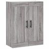 vidaXL Skř&iacute;ň highboard &scaron;ed&aacute; sonoma 69,5 x 34 x 180 cm kompozitn&iacute; dřevo