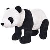 vidaXL Stoj&iacute;c&iacute; ply&scaron;ov&aacute; hračka panda čern&aacute; a b&iacute;l&aacute; XXL