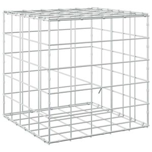 vidaXL Gabion s dr&aacute;tem 5 mm a s&iacute;ťkou 10x10 cm 50x50x50 cm
