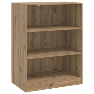 vidaXL &Scaron;atn&iacute; skř&iacute;ň Dub artisan 77 x 48 x 102 cm Kompozitn&iacute; dřevo