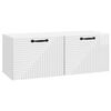 vidaXL N&aacute;stěnn&aacute; TV skř&iacute;ň B&iacute;l&aacute; s vysok&yacute;m leskem 78,5 x 31 x 30 cm
