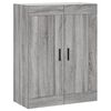 vidaXL Skř&iacute;ň highboard &scaron;ed&aacute; sonoma 69,5 x 34 x 180 cm kompozitn&iacute; dřevo