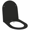 vidaXL Toaletn&iacute; prkno Čern&aacute; 47 x 36 x 3,4 cm Duroplast