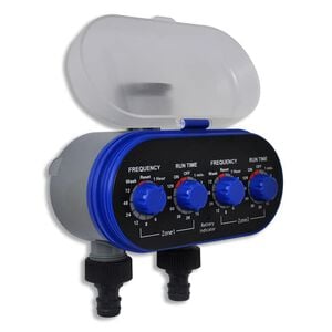 Zahradn&iacute; elektronick&yacute; automatick&yacute; časovač zavlažov&aacute;n&iacute; se dvěma v&yacute;stupy